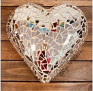 Glass Mosaic Heart