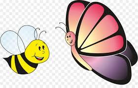 Butterfly and Bee