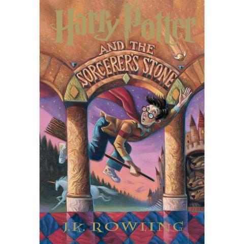 harry potter book cover