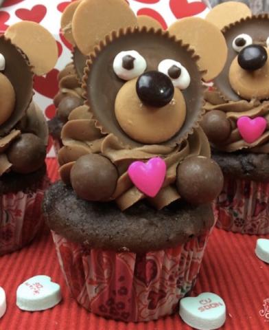 Bear cupcakes