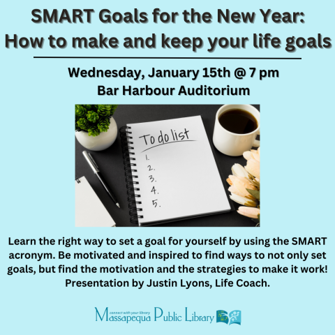 SMART goals for the New Year
