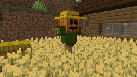 minecraft scarecrow