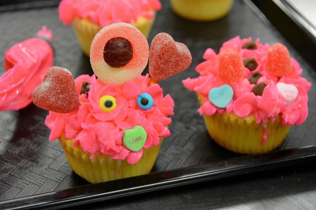 love bug cupcakes