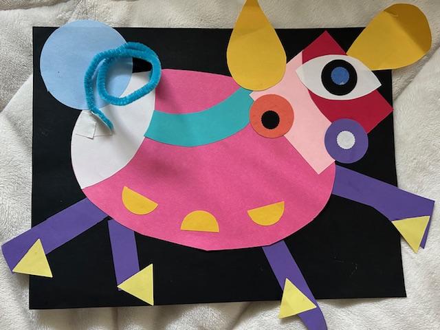 Pig painting