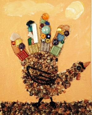 Mosaic turkey